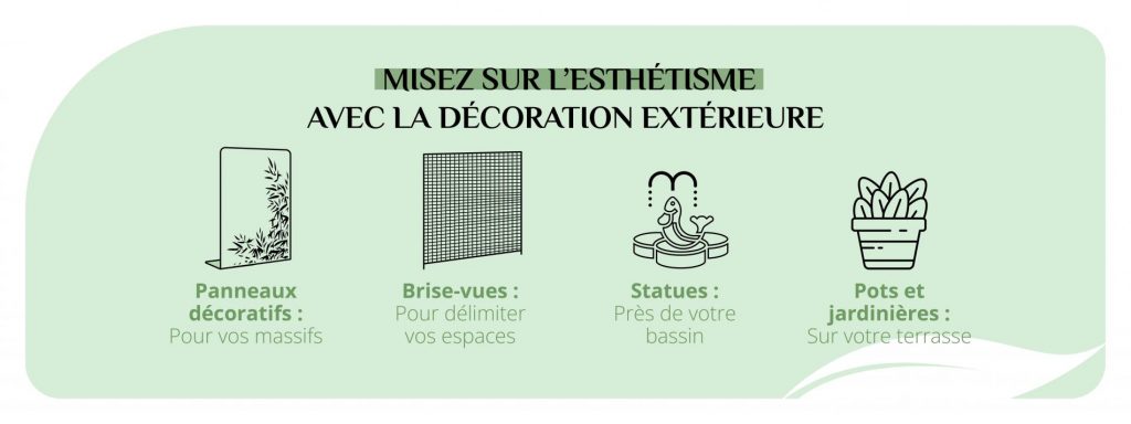 La décoration extérieure pour sublimer son jardin d'été