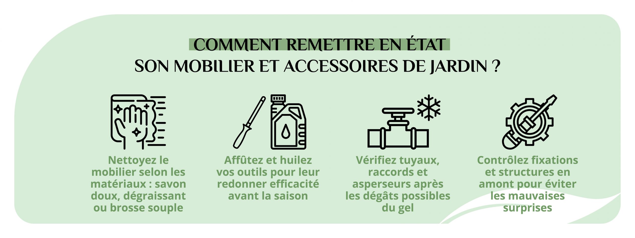 conseils pour remettre en état ses espaces verts avant le printemps