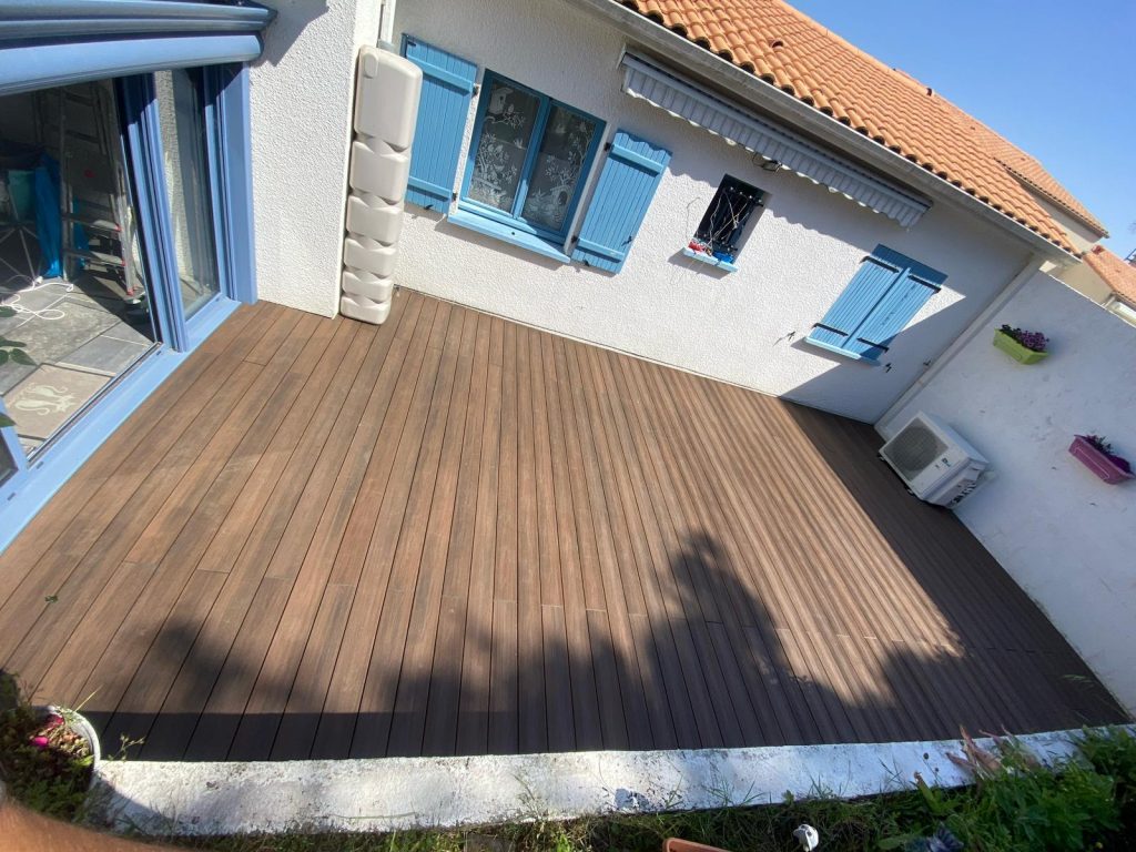 terrasse en bois en Charente-Maritime
