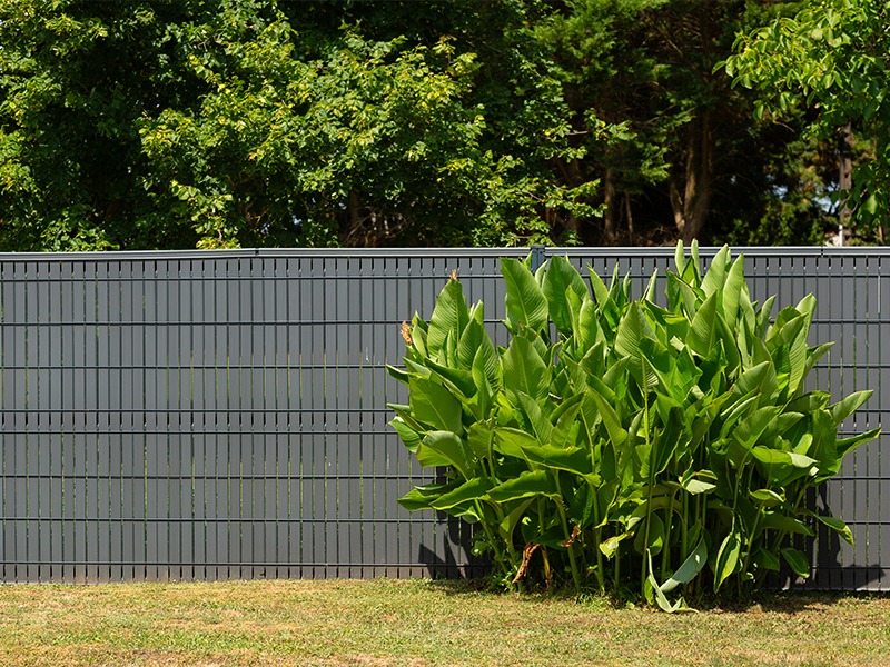 clôture aluminium occultante jardin bord de mer littoral